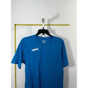 Hoka One One Mens‎ Team Member Performance Running T-Shirt Blue Size S